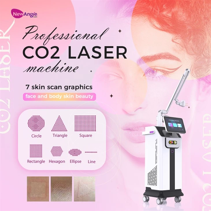 Machine de peau au laser Co2